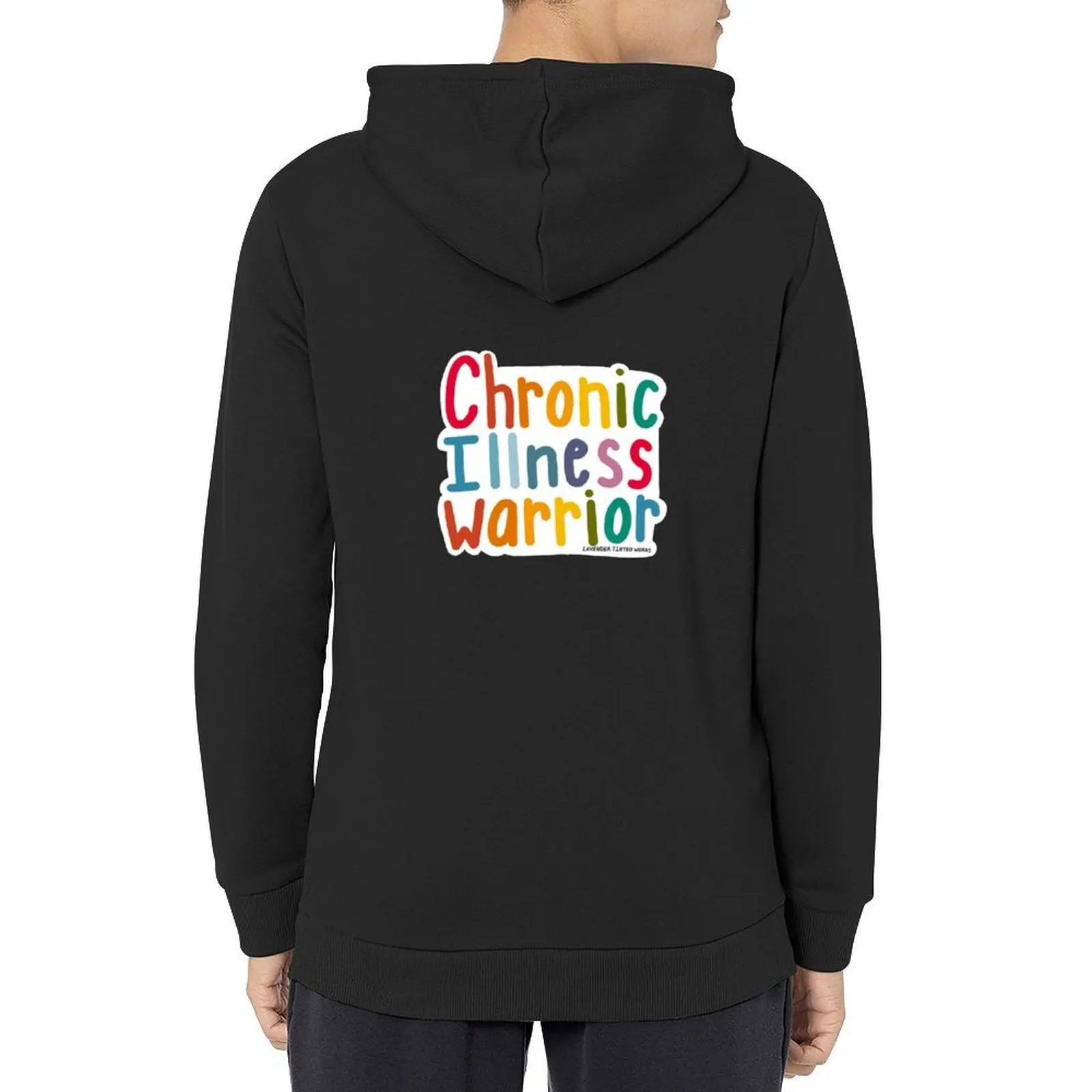 

Chronic Illness Warrior Hoodie men's sweat-shirt set clothes for men men clothes japanese style hoodies and sweatshirts new