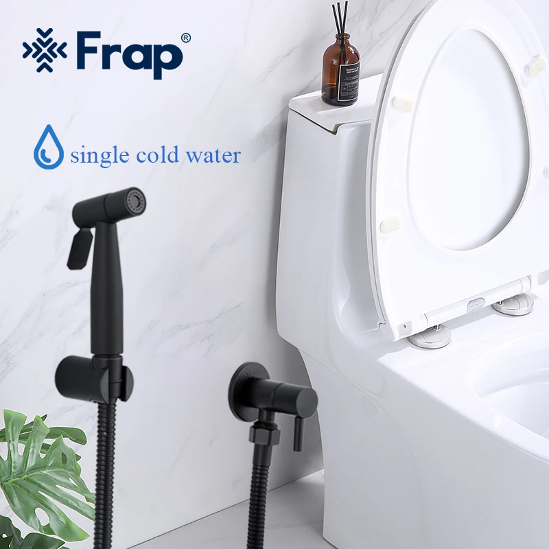 Frap Single Cold Tap Bidet Faucet Shower Tap Washer Toilet Sprayer Hygienic Wall Mounted Bidet Faucets Bathroom Faucet torneira
