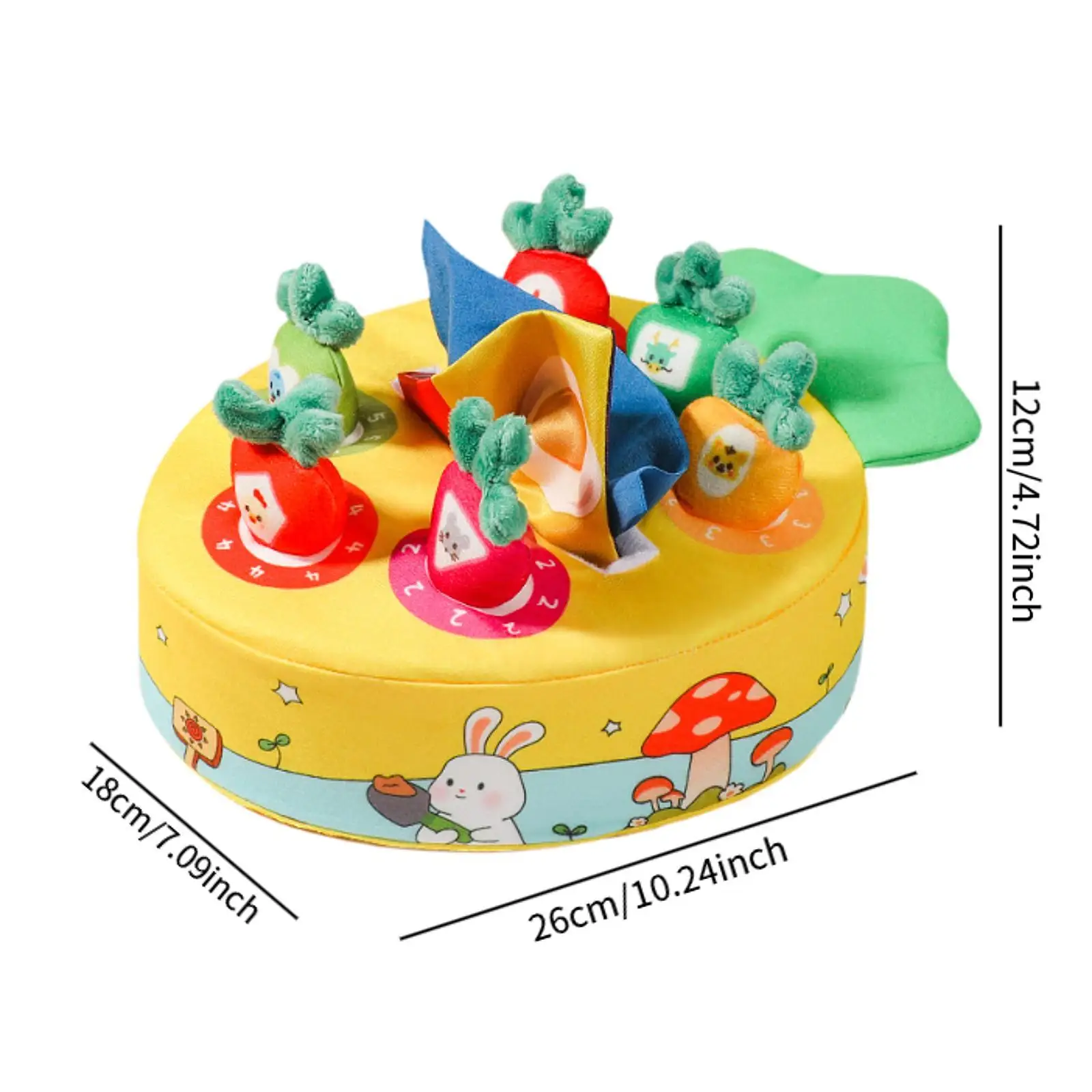 Boîte à mouchoirs sensorielle pour tout-petits, tapis de carottes, compétences fines, jouet éducatif Montessori amusant pour enfants d'âge préscolaire, cadeau pour enfants