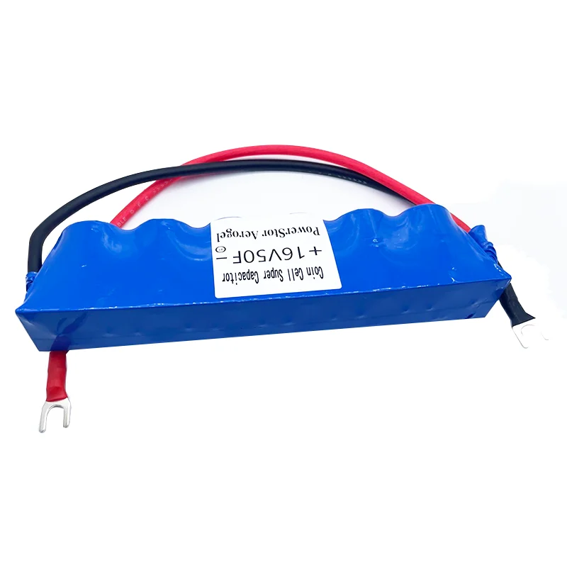 PowerStor Aerogel 16V50F Automobile Rectifier Module 2.7V300F Series Connection Ignition Kit Power Supply With Heat Shrink Shell