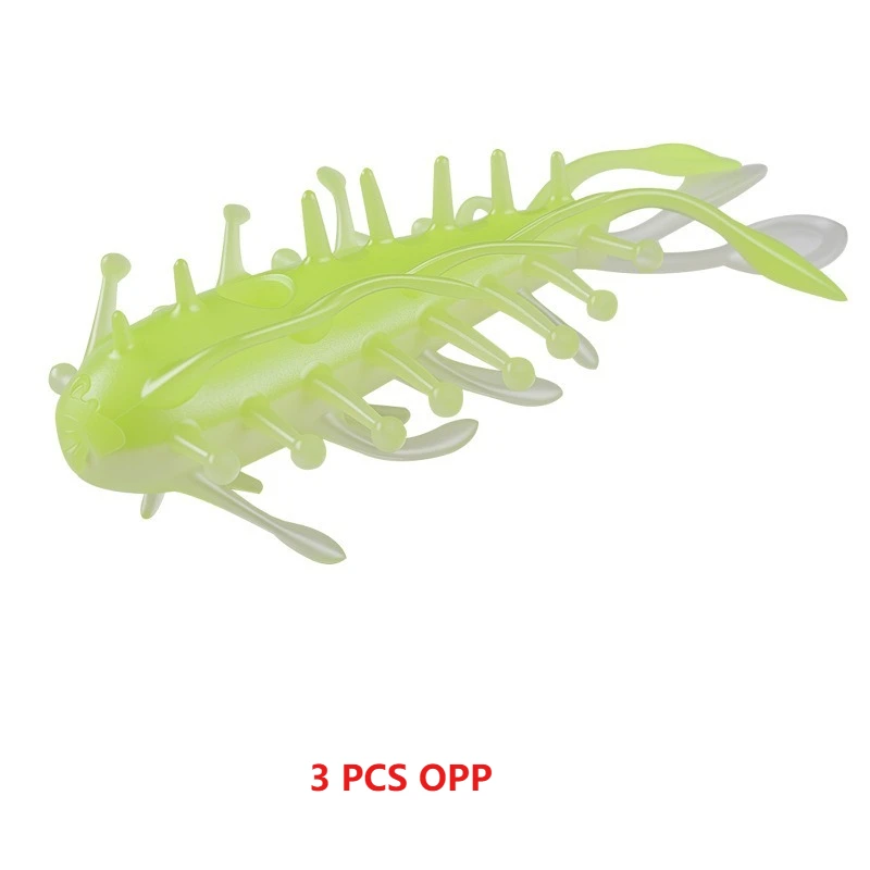 3 Stück 8 cm 6,3 g Simulations-Seegurken-Wurmköder, schwimmender, hohler Seegurken-Köder, bionischer Köder, hochelastisch und bissfest – Detail 13