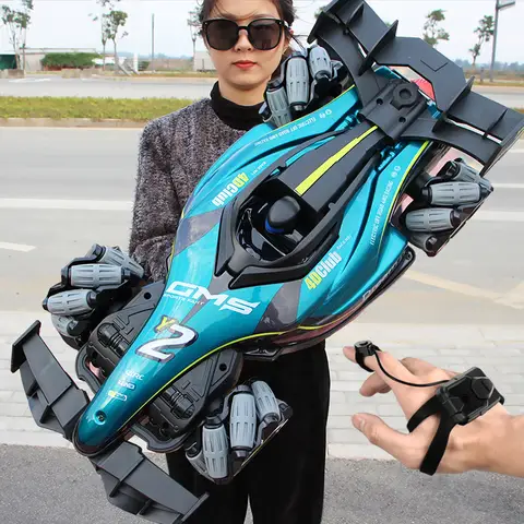 F1 RC coche de regalo juguetes para niños rc coche de deriva coche de control remoto juguetes para niños regalo para niño gesto Radio Control remoto Spray acrobacias