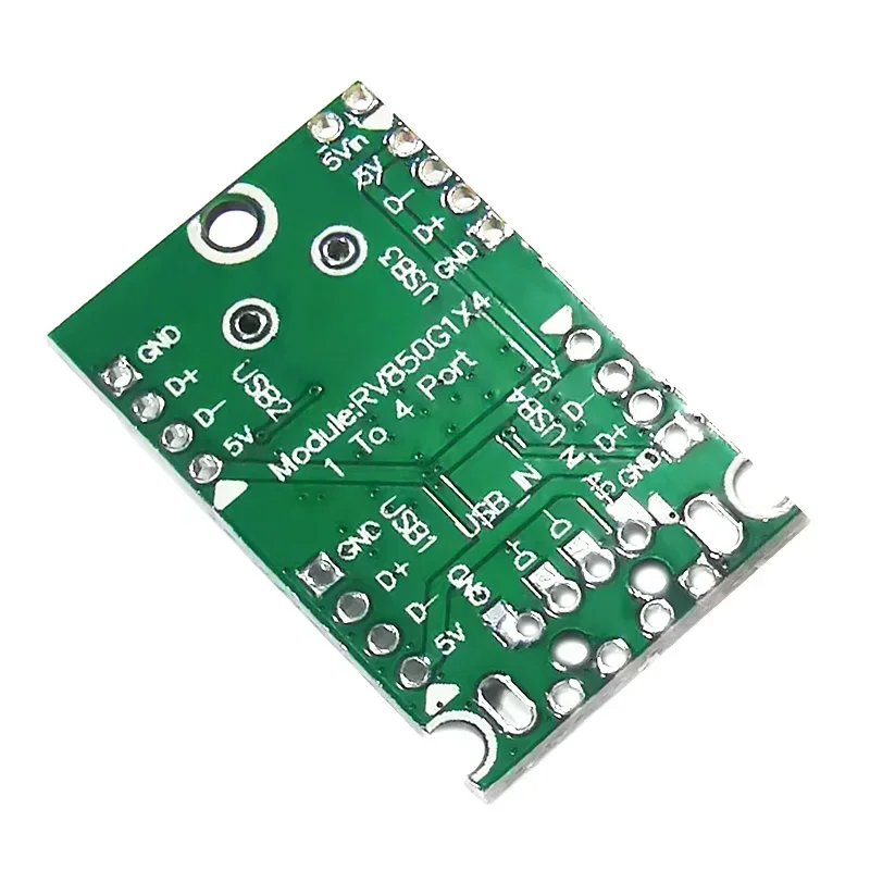 Industrial-grade USB2.0 expansion module HUB hub 1 minute 4 1 drag 4 interface adapter development board free drive NEW