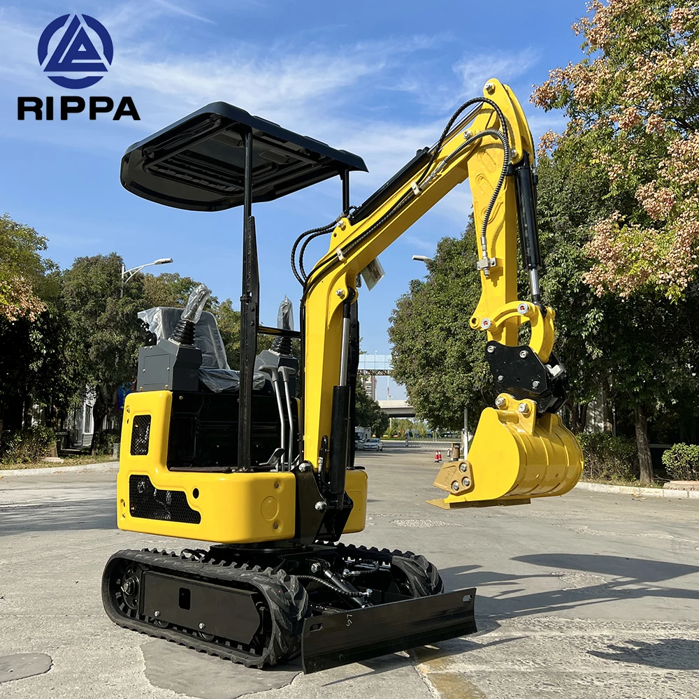 2026 ماركات Rippa Mini Excavator الشركة المصنعة لحفارة 1 طن للبيع #1