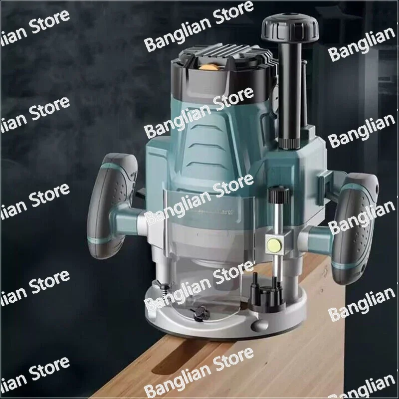 2200W Woodworking Engraving Machine Router Combination Kit Electric Woodworking Machine Manual Trimming Tool