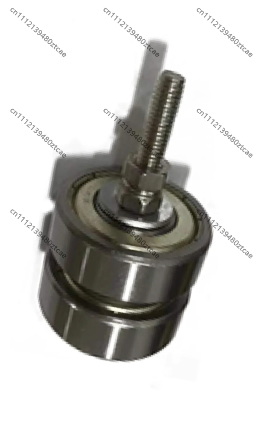 

Rolling Stainless Steel Drive Wheel, Shock Absorber Bracket, Dual Bearing Load Wheel, Metal Track Kit for DIY