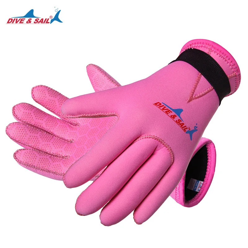 Children's Diving Gloves, Snorkeling, Anti Slip, Anti Wear, Anti Scratch, Drifting Swimming Gloves, Warm and Hand Protection,3mm