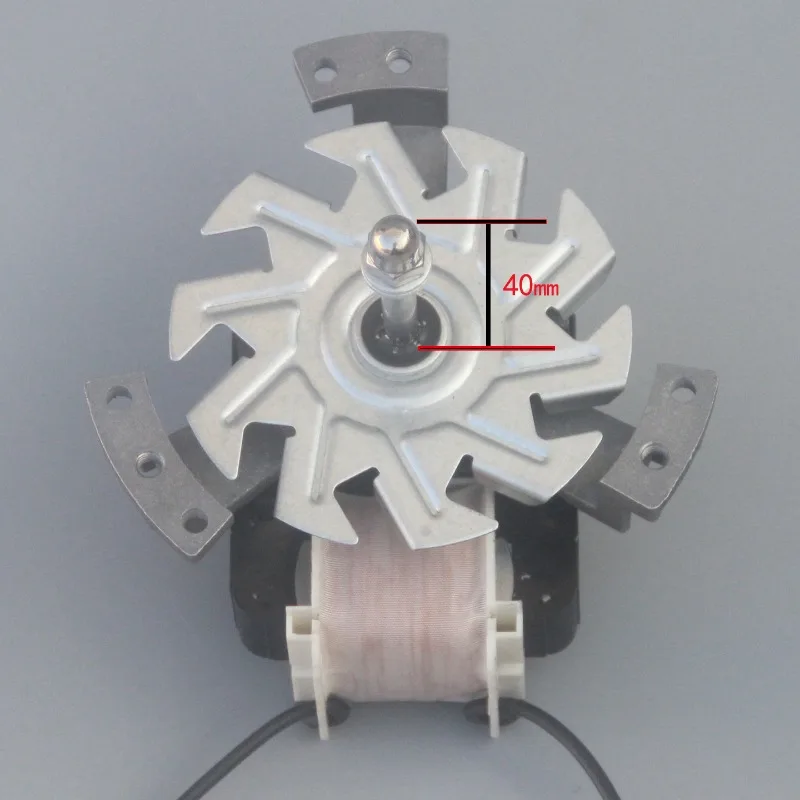 High temperature drying oven fan cover pole motor oven fan instead of J238-7242 motor motor