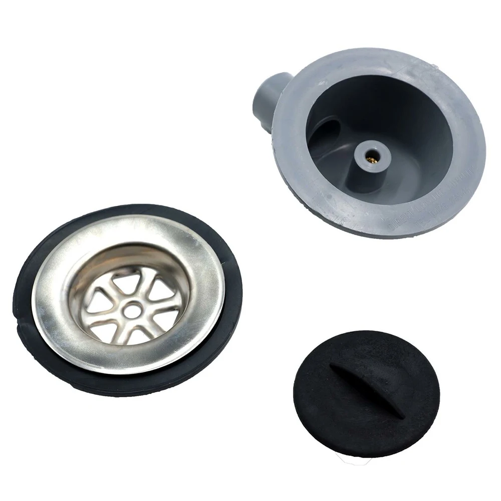RV Drain Plug Cover Waste Outlet Replacement Plug 1.1/2