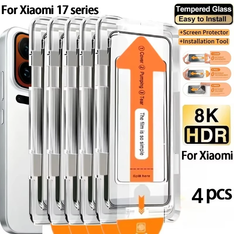 Ultra HD Screen Protector For Xiaomi 17 Pro Clear Tempered G