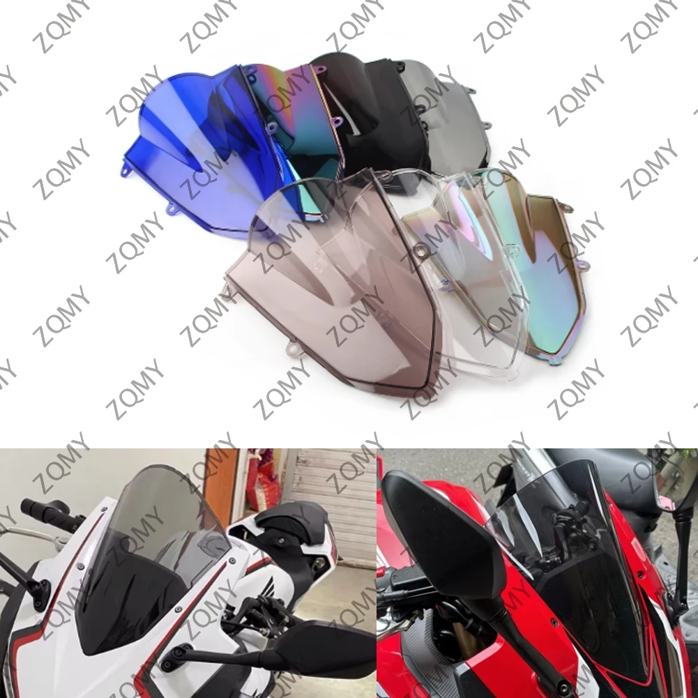 Motorcycle Windshield Windscreen Windproof Wind Shield For Honda FBR500R CBR 500R 2019 2020 2021 2022 2023