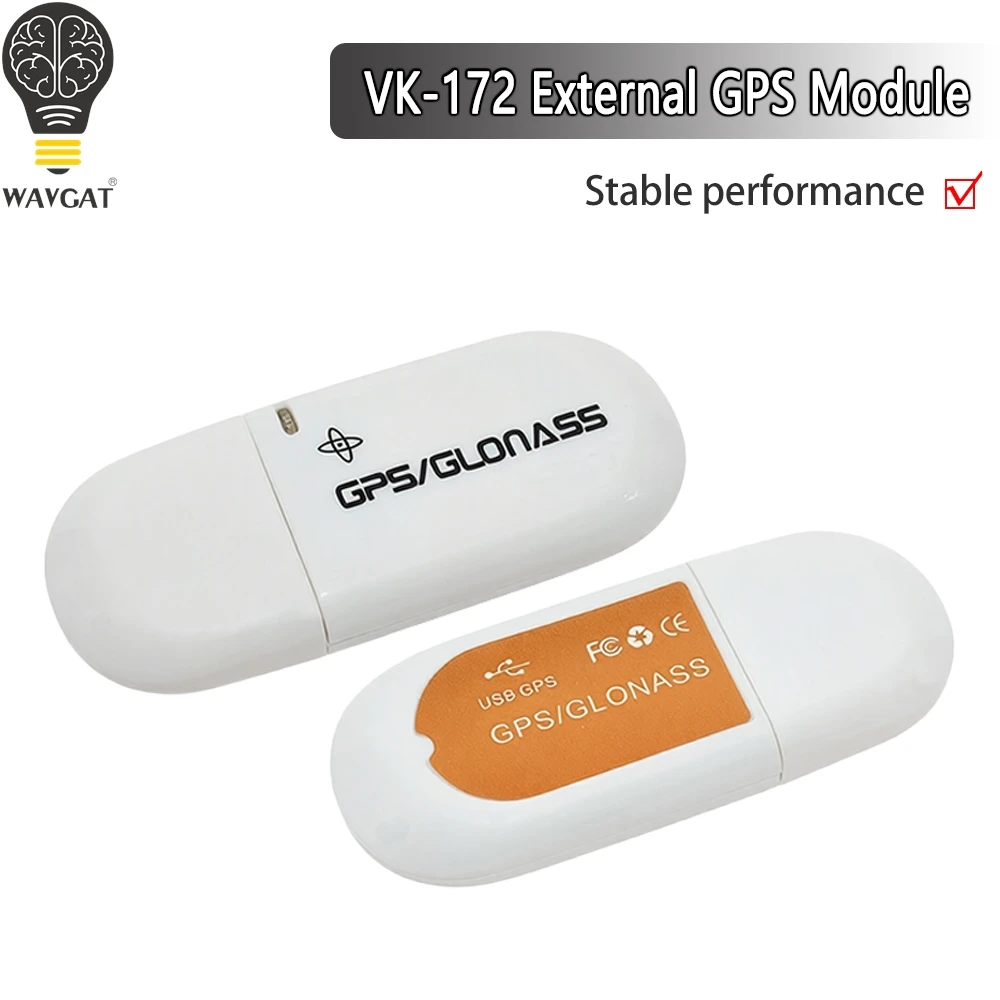 VK-172 USB GPS GLONASS Dual-mode Receiver Module USB Dongle Satellite Positioning Antenna For Vehicle Marine Navigation Project
