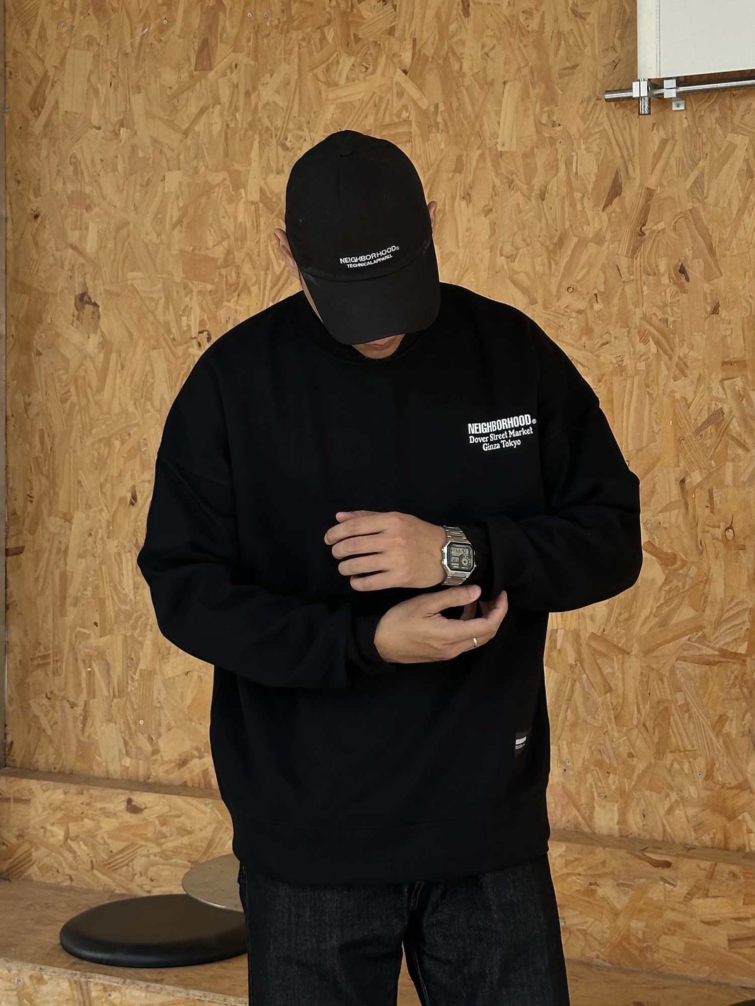 

Мужская толстовка с капюшоном, свободного кроя, из плотного хлопка, с принтом, для осени и зимы, комфортная, повседневная, длинная...