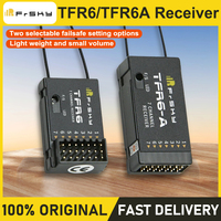 FrSky TFR6  TFR6-A 2.4Ghz 7 Channel 7CH Receiver Futaba FASST Compatible for Feiying Fr Sky Original