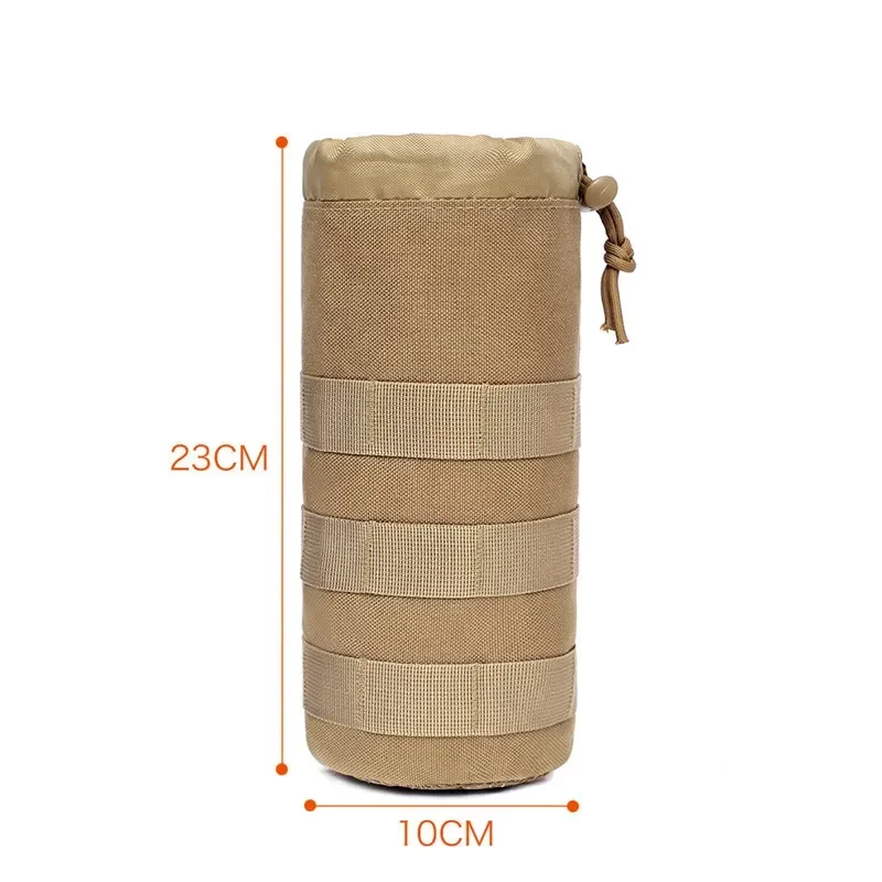 Tactical Molle Water Bottle Bag Pouch For Military Outdoor Travel Camping Hiking Fishing Of Water Outdoor Bags Water Bag Kamp CN