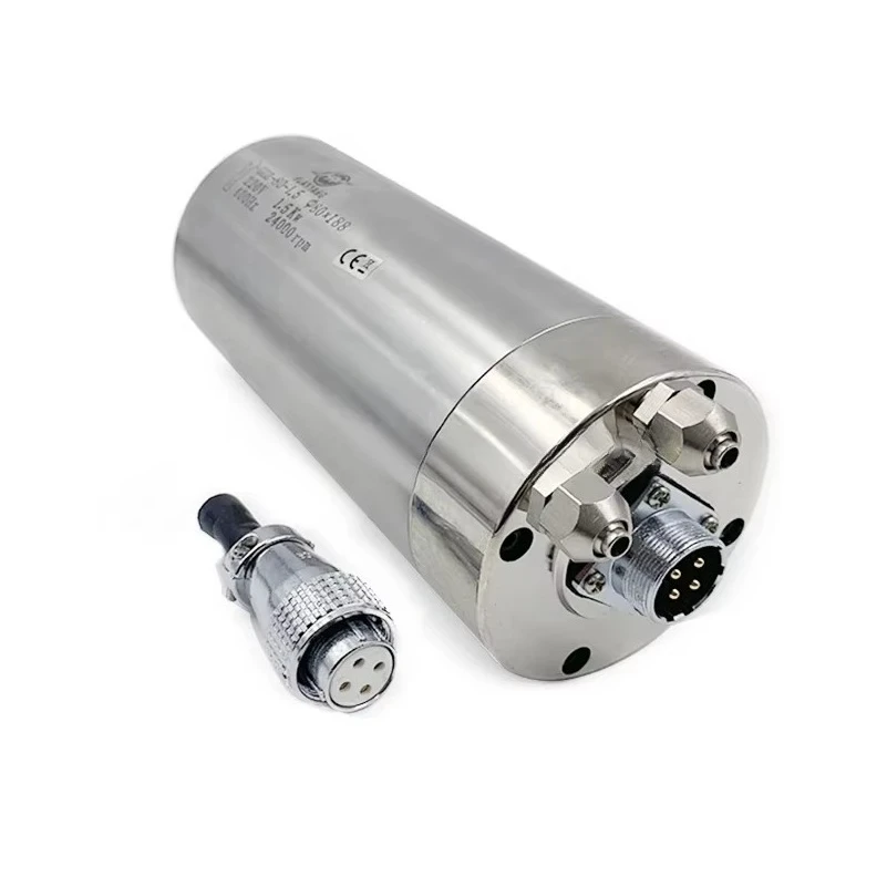 CNC Spindle 1.5KW 110V or 220V Water Cooled Router Spindle Motor with 15pcs ER11 Collect Diameter 80mm