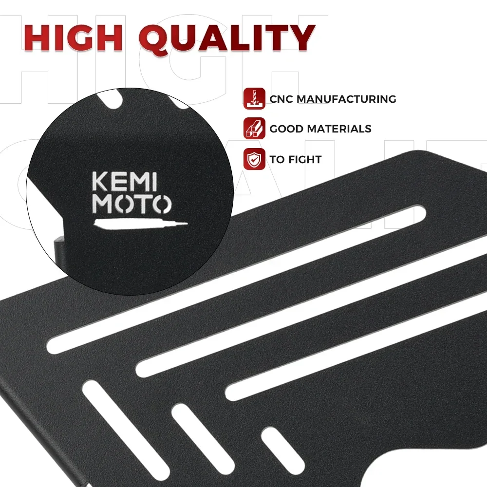 غطاء حماية للإطار الأسود الحديدي ATV متوافق مع ياماها رابتور 700 2008-2025 700R 2009-2024 2025 غطاء يسار ويمين