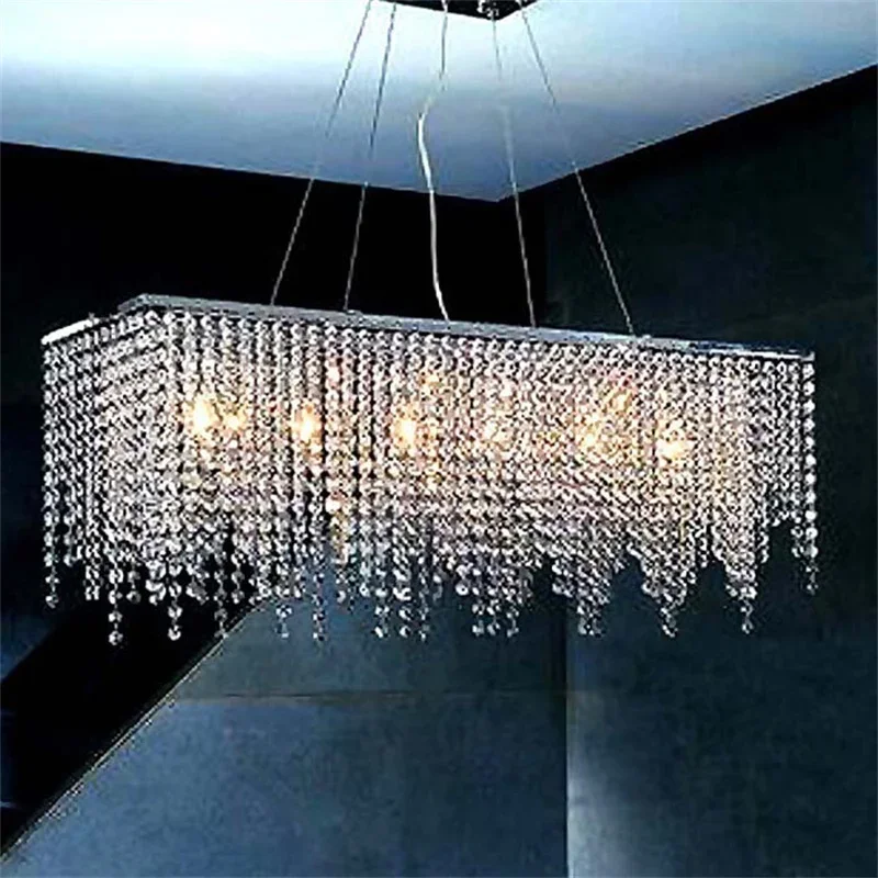 NewCrystal Chandelier Waterfall Crystal Chandelier Living Room Lighting