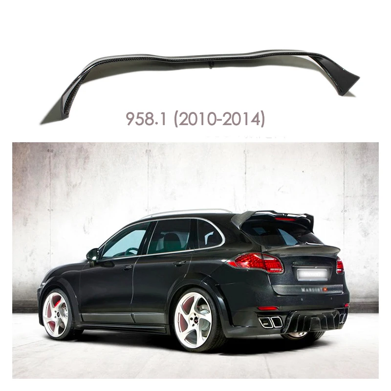 

For 10-14 Porsche Cayenne 958.1 Carbon Fiber Rear Roof Wing Spoiler