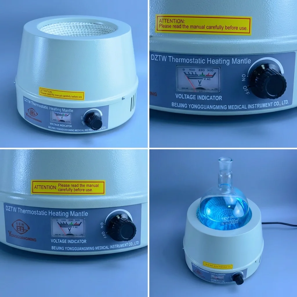 100/250/500/1000/2000/3000/5000/ml And1L/2L Laboratory Equipment Heating Mantle