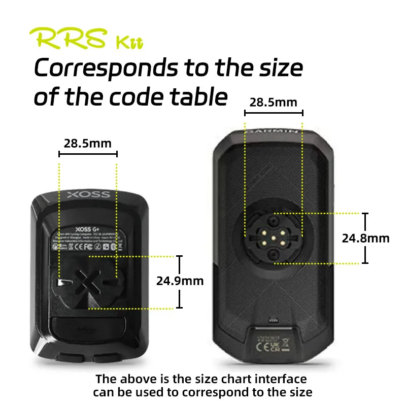 Rrskit Bicycle Computer Stand Base Dial Suitable Stand Repair Accessories For Garmin iGPSPORT  M80 Original Cycle Computer Mount