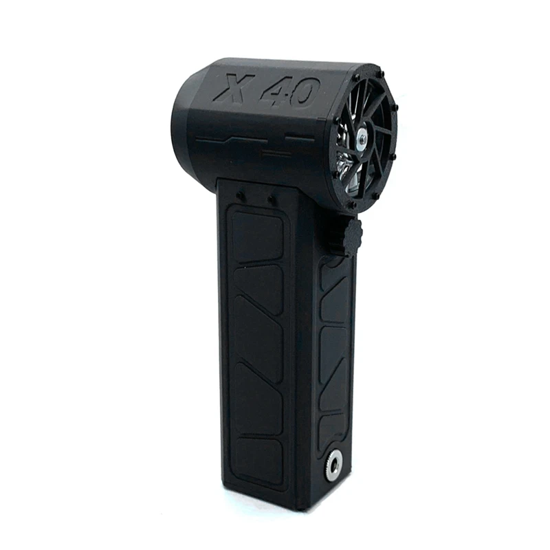 Powerful Turbo Fan 40Mm Large Size Brushless Motor Car Dryer Turbo Jet Fan Handheld Lighting Turbo Fan EU Plug