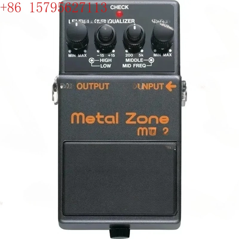 

Педаль Waza премиум-класса с искажениями высокого коэффициента металлической зоны MT-2 / MT-2W