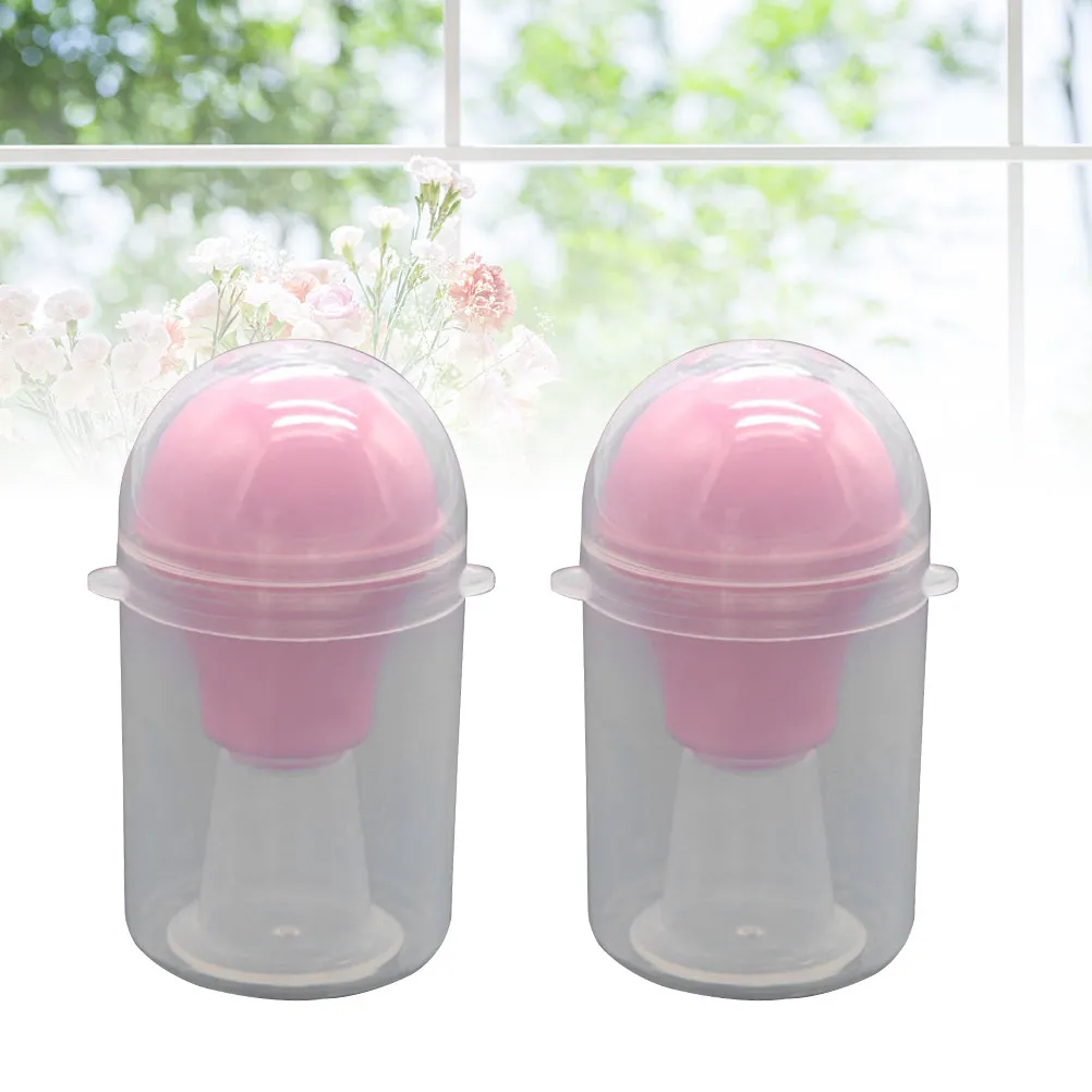 

2 шт. корректоров для сосков для женщин с плоскими или втянутыми сосками, без BPA, из полипропилена и силикона, инструмент для коррекции груди до начала кормления грудью.