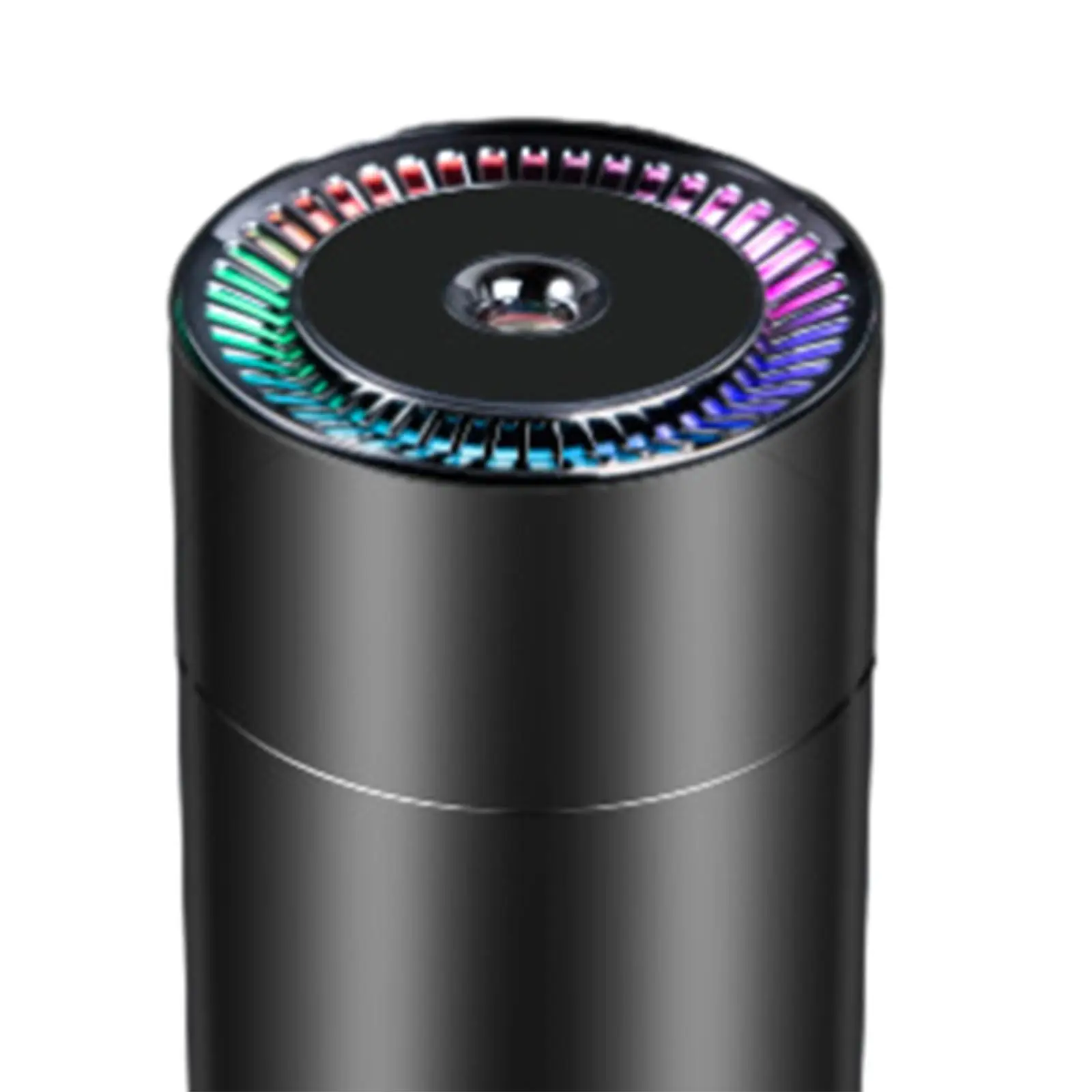 Car Humidifier Aroma Essential Oil Diffuser Mini Black Car Fresher USB Mist Humidifiers for Travel Baby Room