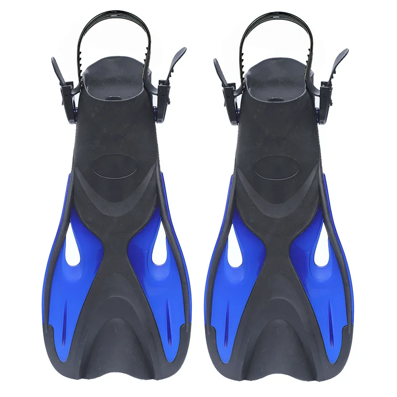 

Adjustable Open Toe Short Flippers Swimming Booster Aids Training Diving Flippers Swimming Fins Diving Accessories