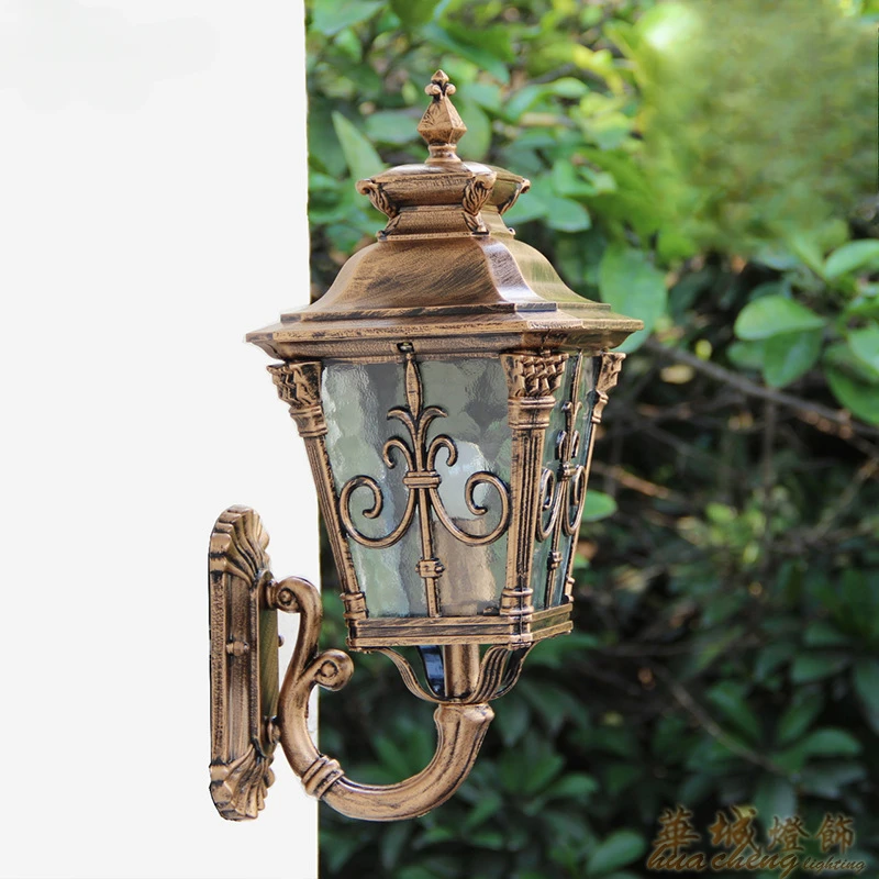 

Vintage Wall Light Outdoor Porch Lamp IP65 Retro Garden Lights for Villa Patio Yard Gate Exterior Bronze E26/E27