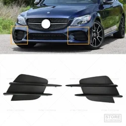 For 2019-2021 Mercedes-Benz C-Class W205 Front Bumper Fog Lamp Grille 2058857202 2058857302