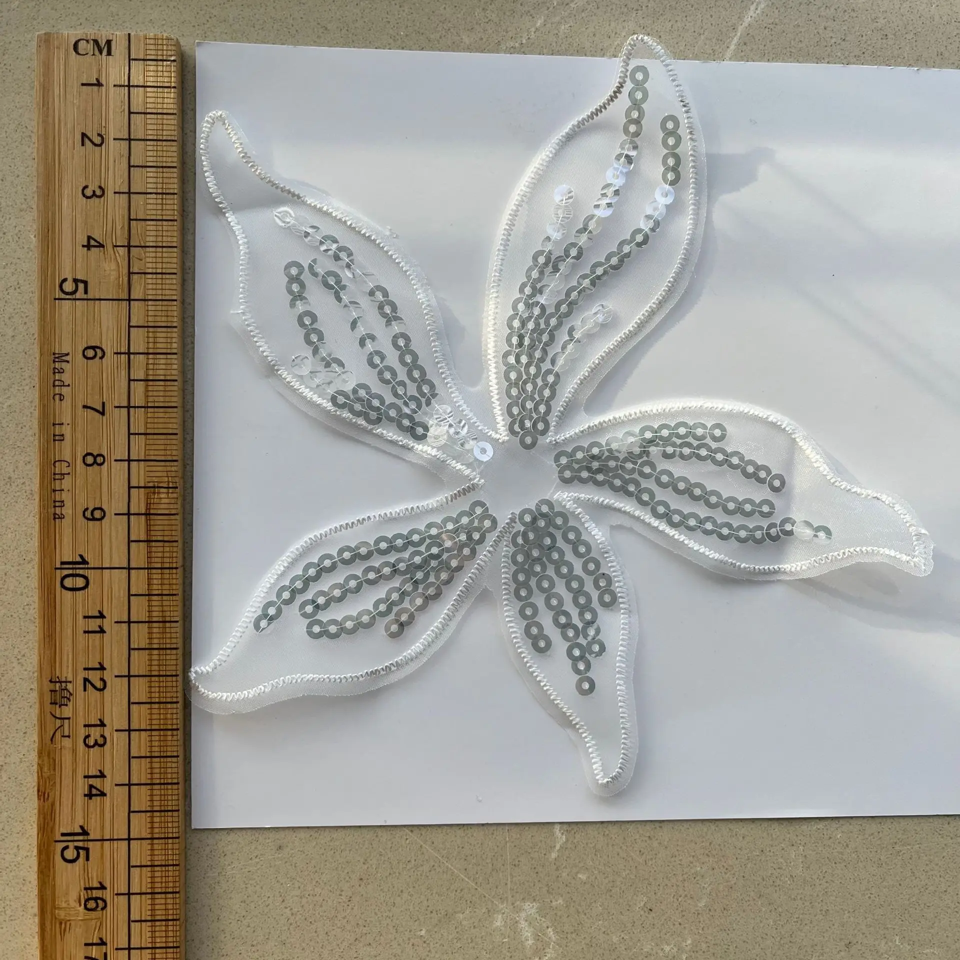 Lace bridal headdress flower accessories DIY silver children's hairpin headdress crystal girl headband accessories lace