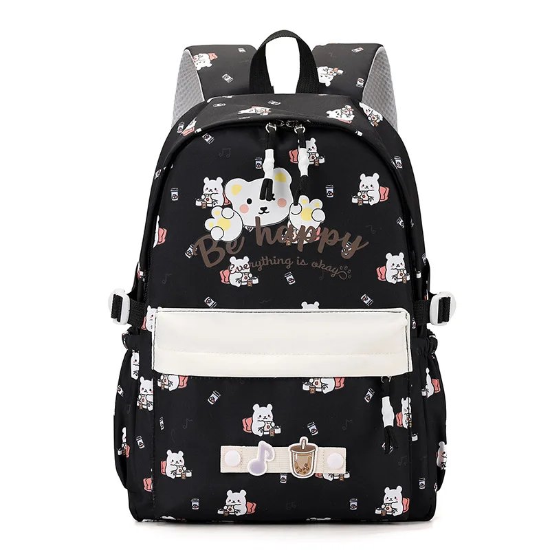 Lightweight Multi-Pocket School Bag for Teen Girls, Students and Daily Use