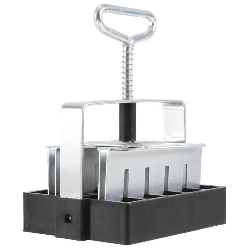 

Ручной инструмент для блокировки почвы из стали 20 ячеек с ручкой, инструменты для блокировки сада