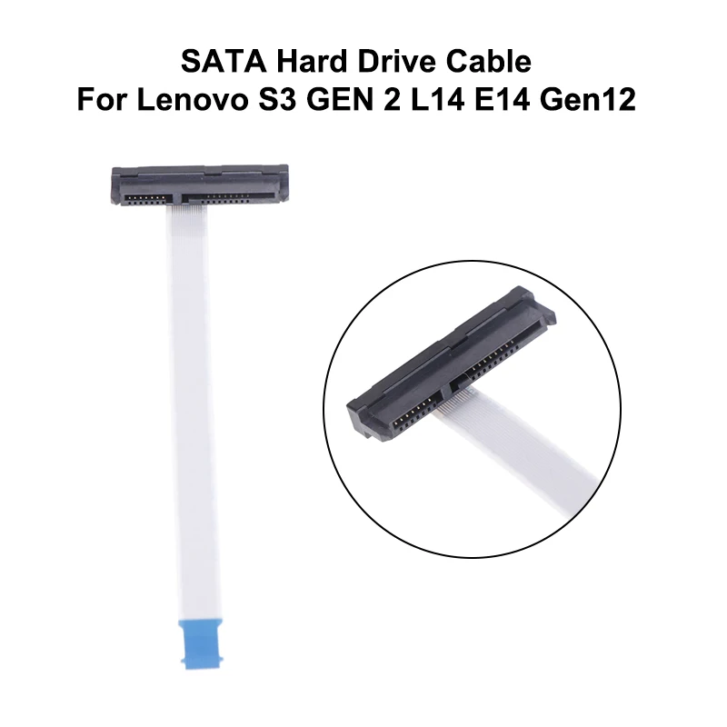 Conector SATA Cabo do disco rígido, adaptador de disco rígido, Notebook, ThinkPad, Lenovo S3 GEN2, L14, E14, Gen12, NBX0001HY10