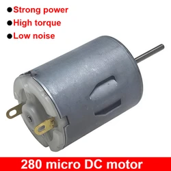 280 micro gear garlic puree juicer motor operates at a high speed of 6-24V and has strong motor power  Electric Motor Accessorie