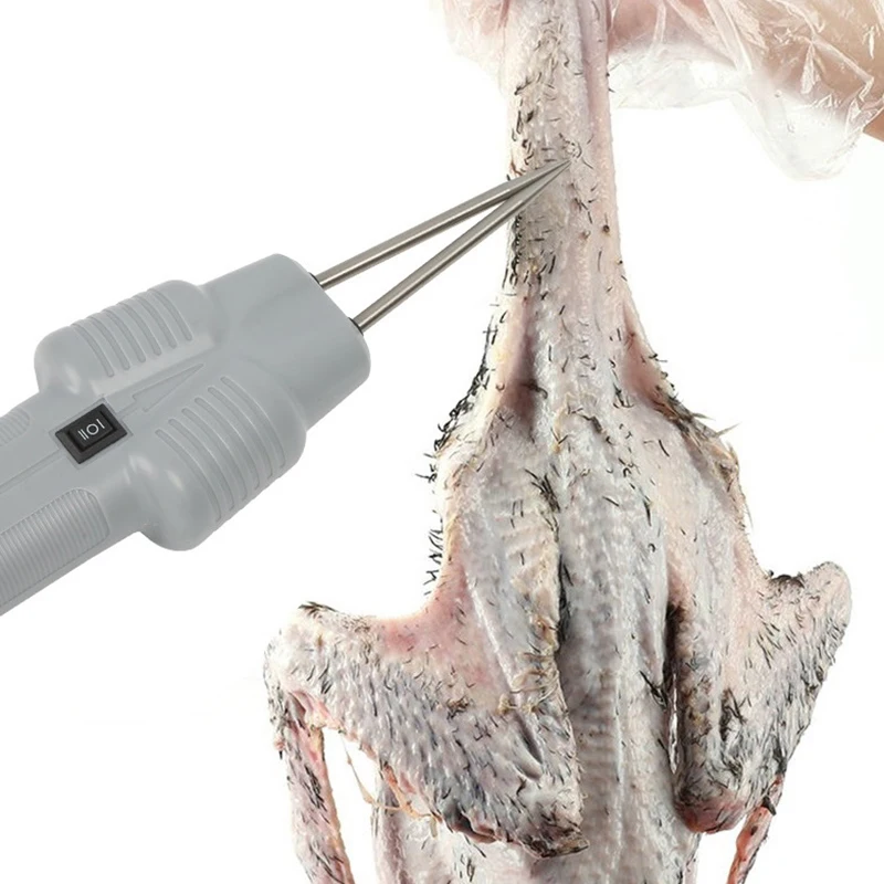 Electric Feather Plucker Hair Extractor Handheld Chicken Duck Goose Short Hair Removing Machine Poultry Hair Remove Tools