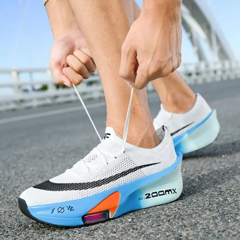 النساء أحذية رياضية عالية الجودة الذكور الاتجاه الأحمر منصة حذاء كرة السلة الرجال عادية الأبيض رياضة المشي أحذية رياضية الرجال المدرب 2025 #3