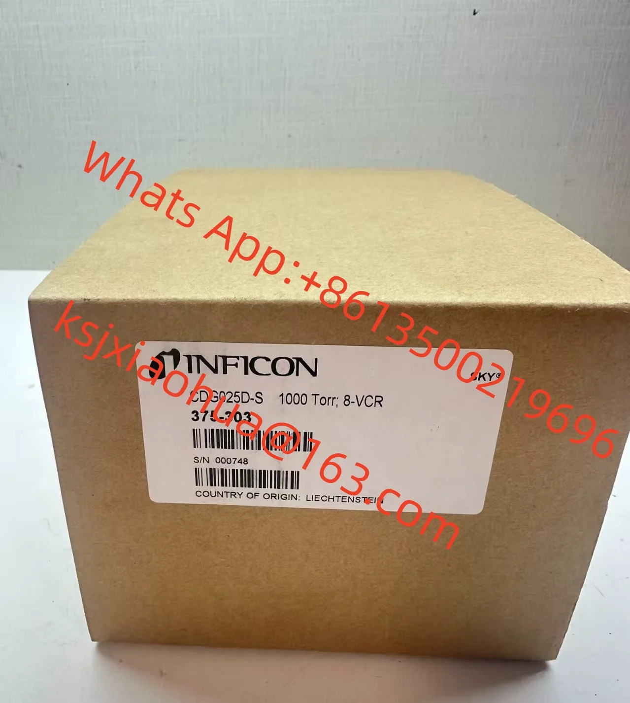 

INFICON SKY CDG025D-S 1000 Torr 375-300 375-301 375-302 375-303