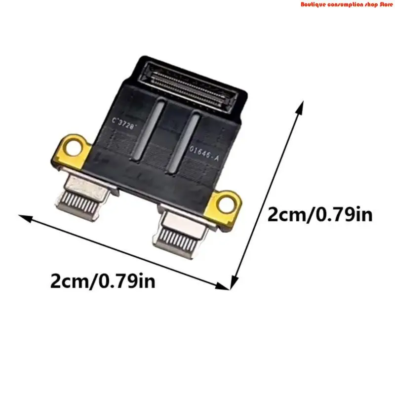 L9NA USB C Board Charging Port Connector for A1706 A1707 A1989 A1990 A2141 A2159 A2251 A2289 A2338 Laptop Accessories