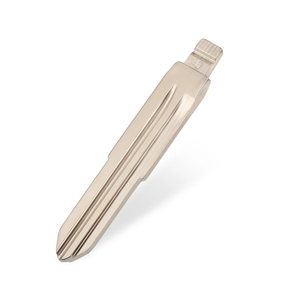 シボレー車用のスペアメタルブレード,10個ピース/ロット,空のuncut,kd vdiリモート,#40 lishi dwo5,車の診断アクセサリー