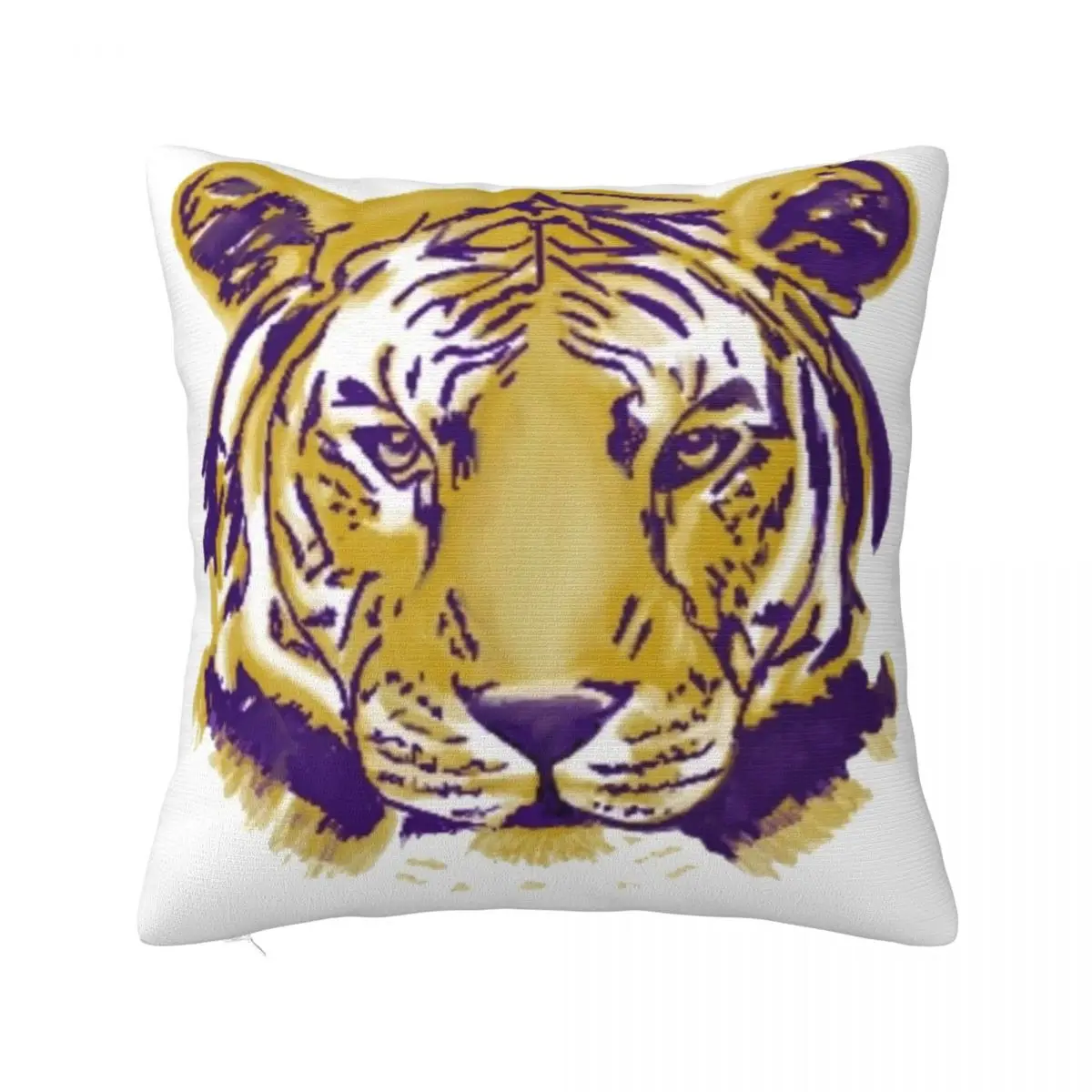 

Tiger Full Face Throw Pillow Christmas Cushion For Home Pillowcases For Pillows Sofa Decorative Covers Luxury Cushion Cover