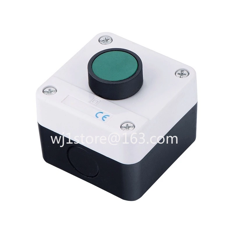 waterproof button control box, microcontroller flushing start-stop power supply control box can be equipped with switch cover