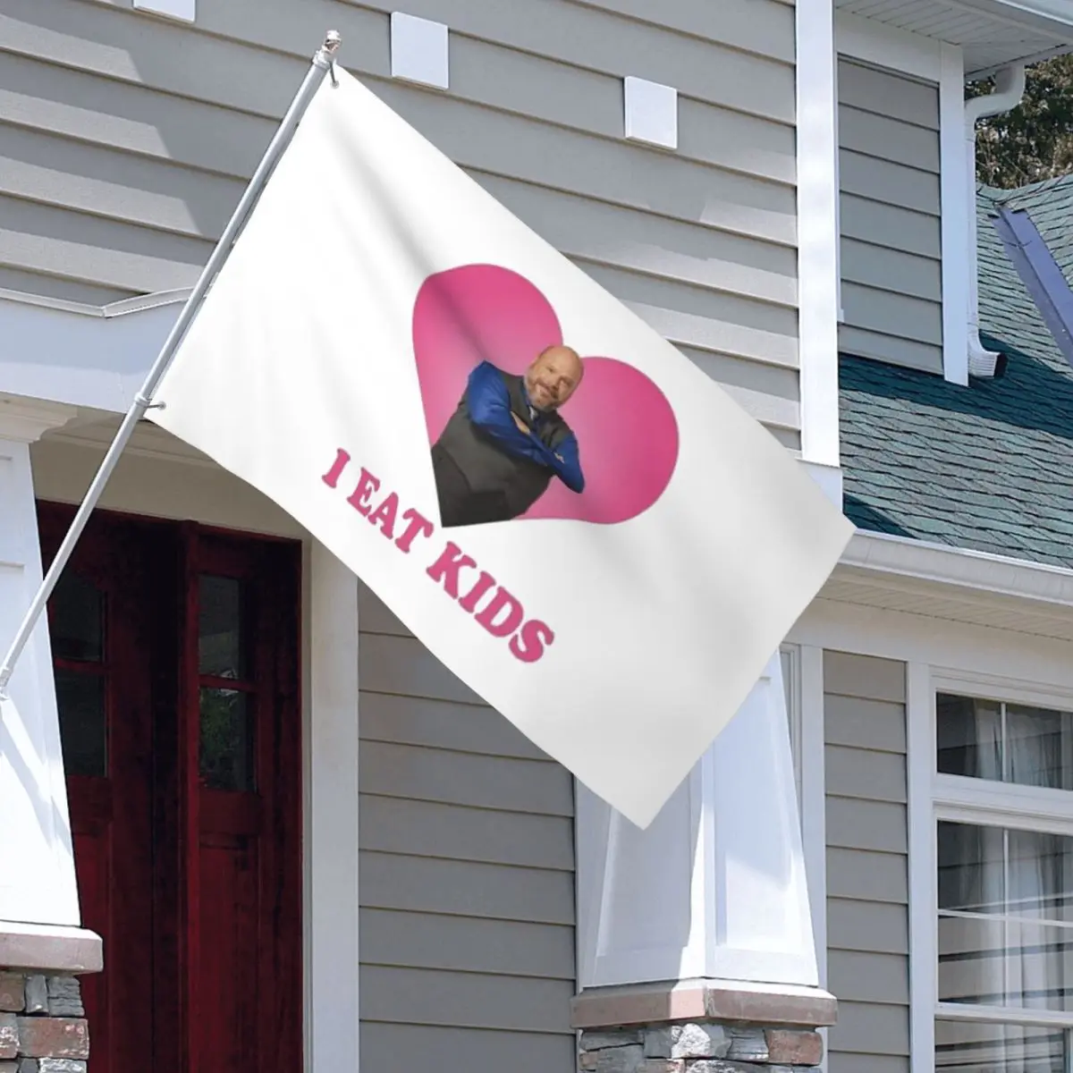 I Eat Kids Bertram Flag Indoor Outdoor Banner Polyester Decoration Double Sided 60x90 90x150cm Flags