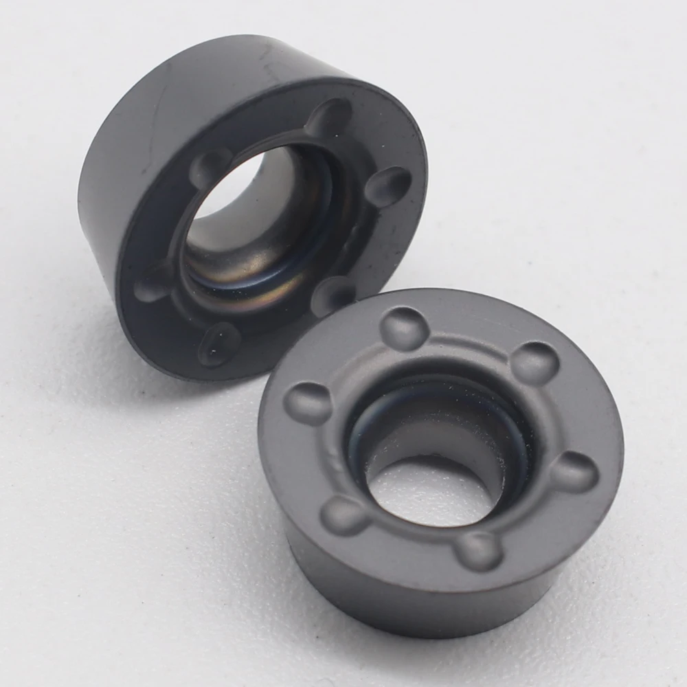 10Pcs  RPMT1204-WL Milling Carbide Insert Lathe Parts Tool  Milling Tool  CNC Lathe RPMT Turning Blade