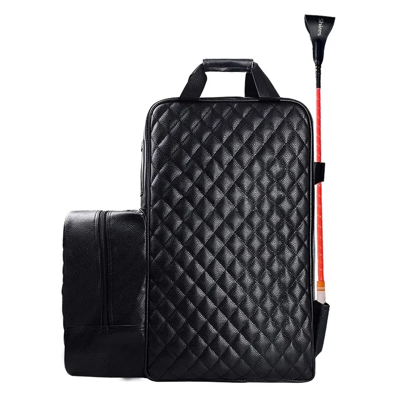 Износостойкая сумка Baslong из искусственной кожи, сумка для конного снаряжения, сумка для шлема, сумка для рыцаря, большой вместительный рюкзак для конного спорта