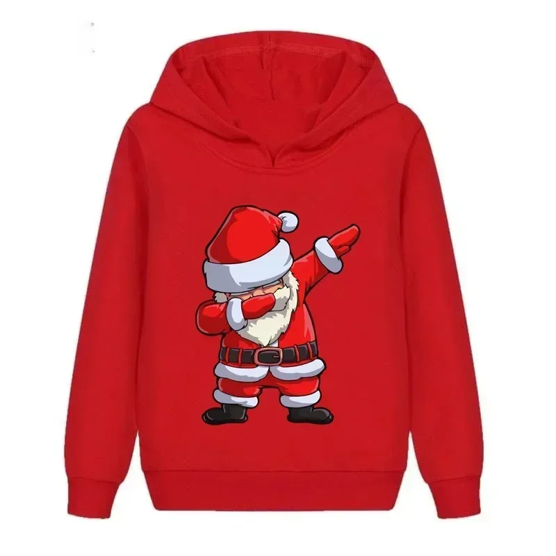 2024-2025 Christmas Hoodies Santa Claus Printed Men Woman Hoodie Streetwear