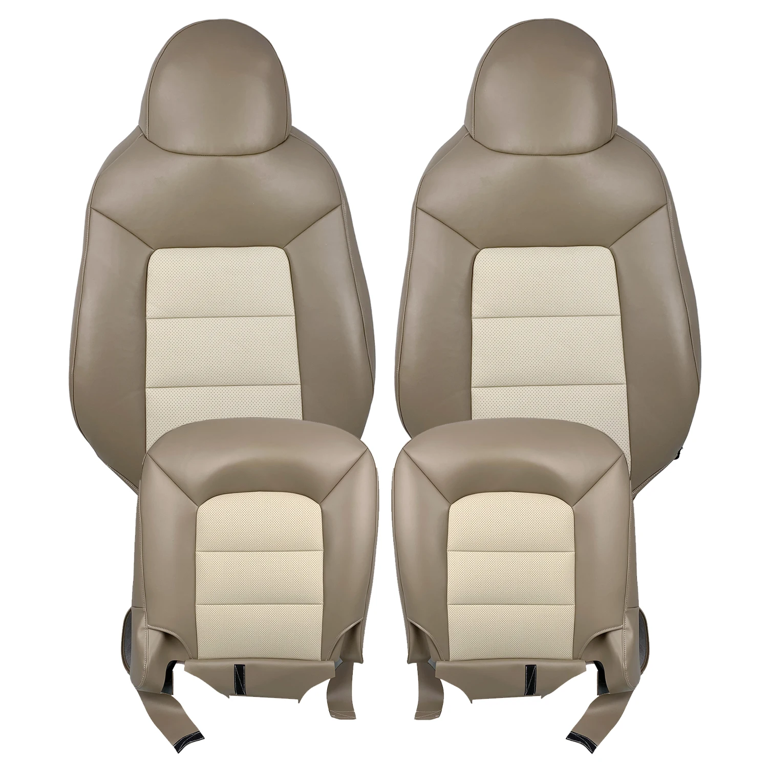 For 03-06 Ford Expedition Eddie Bauer Front Left Right Top/Bottom Seat Covers