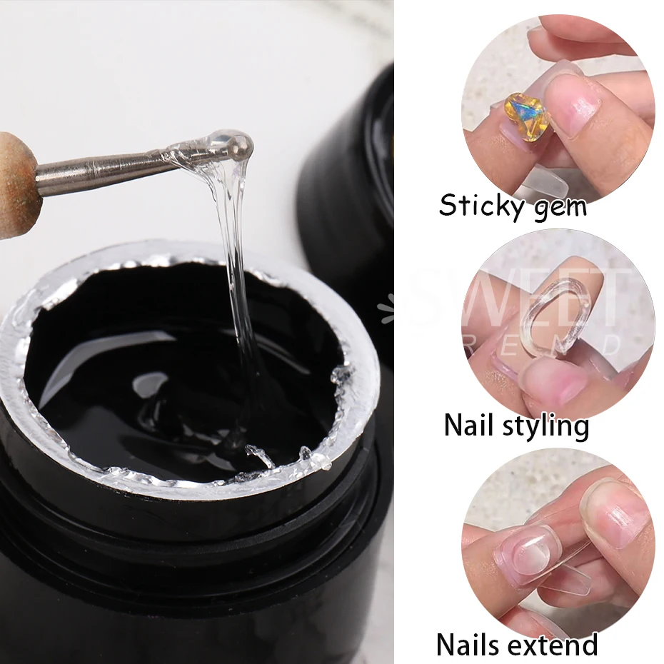 8 مللي الصلبة مسمار التصحيح هلام غائر لاصق سهل عصا وهمية نصائح السندات الأشعة فوق البنفسجية الغراء النمذجة تصميم مع انتهازي DIY بها بنفسك مانيكير الورنيش أداة